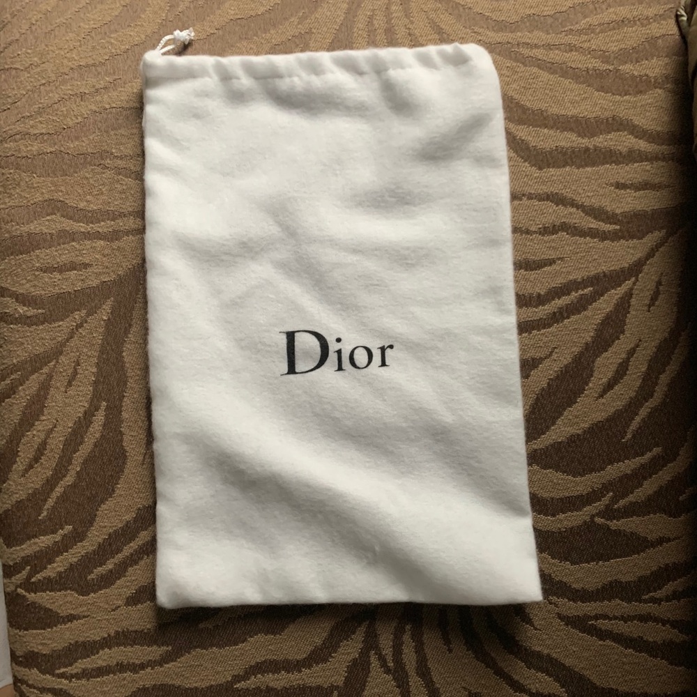 Dior shoe bag